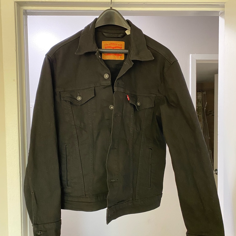 Levi's Men's black Denim Jacket